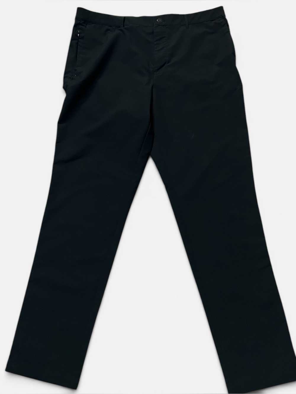 Banana Republic Black Straight Leg Men’s Dress Pants Size 38W 34L